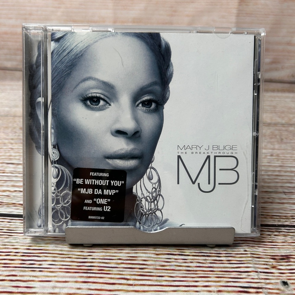 Mary J Blige The Breakthrough CD 2005 Geffen Records R&B Soul MJB
